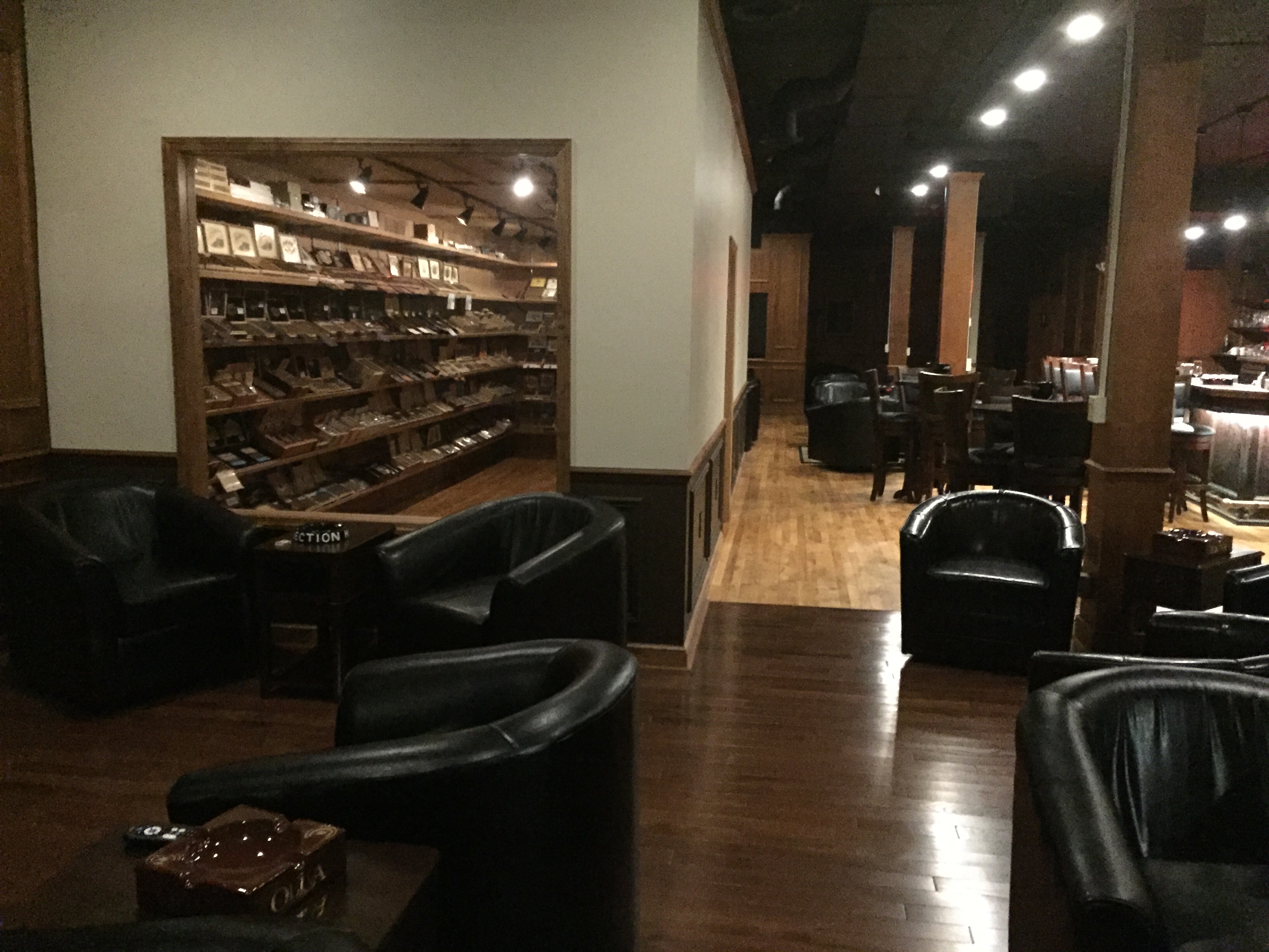 Vintage Cigar Lounge and Club Spacious Lounge